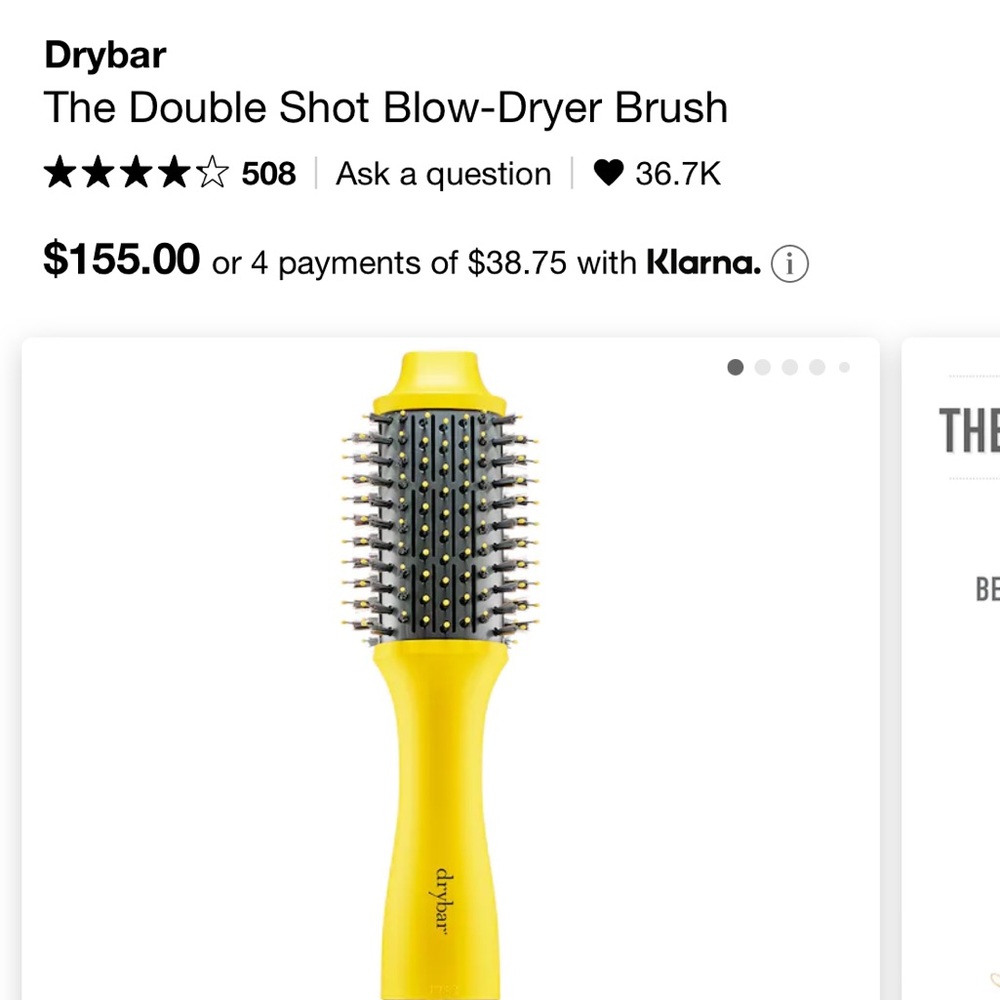 Drybar The Double Shot Blow-Dryer Brush